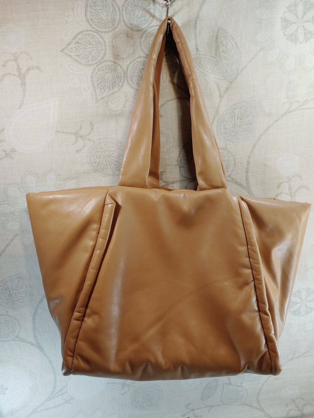 a new day Tan Padded Shoulder Tote Bag - Picture 3 of 9